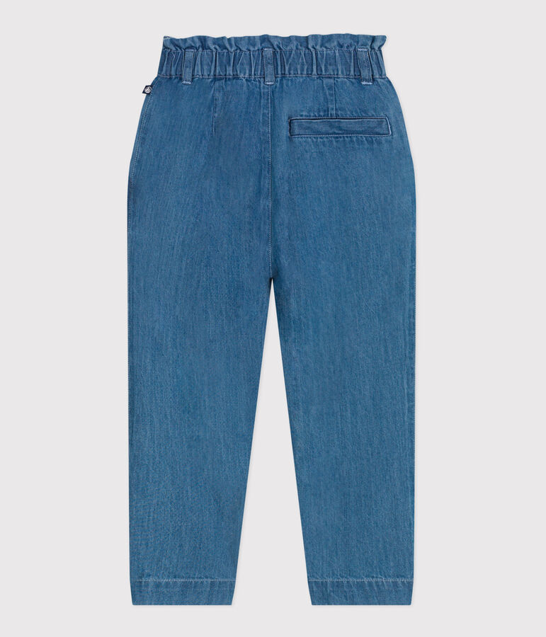 Pantaloni di jeans bambino blu DENIM CLAIR