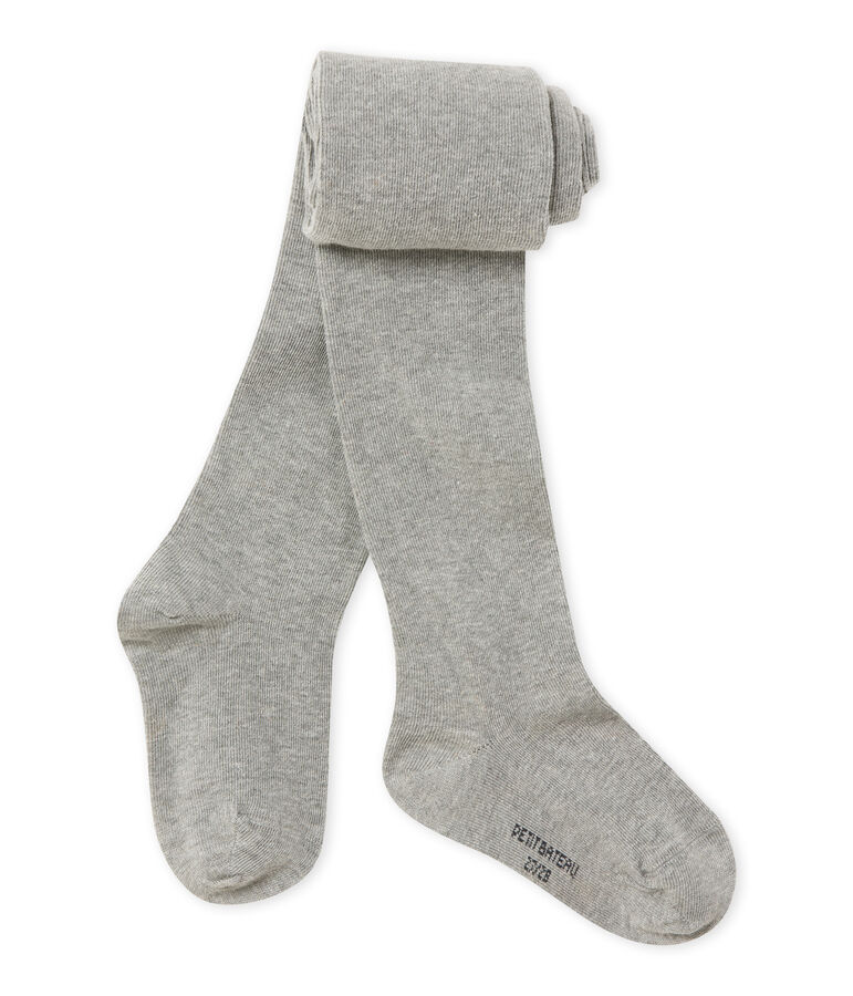 Collant per bambina grigio