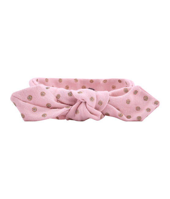 Fascia a pois rosa JOLI/giallo DORE