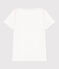 Iconica T-shirt da donna con collo da ammiraglio in cotone  bianco ECUME