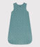 Sacco nanna in velluto TOG 2 blu BRUT/bianco MARSHMALLOW
