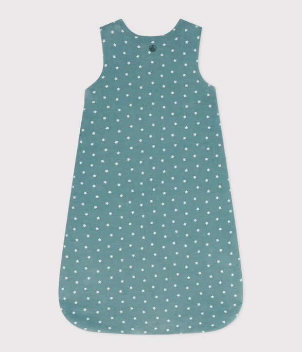 Sacco nanna in velluto TOG 2 verde/bianco