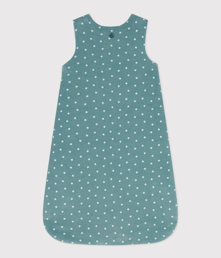 Sacco nanna in velluto TOG 2 verde/bianco