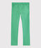 Pantaloni in serge bambino verde ALOEVERA