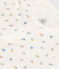 Tutina e sacco nanna con stampa in cotone bianco MARSHMALLOW/bianco MULTICO