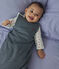Sacco nanna in velluto neonato TOG 2,5 blu SMOKING/bianco MARSHMALLOW