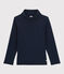 Sottogiacca in cotone bambina/bambino blu SMOKING