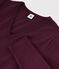 T-shirt iconica scollo a V donna rosso ALIVE