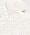 Tutina pigiama a pois in cotone bianco MARSHMALLOW/ EDNA