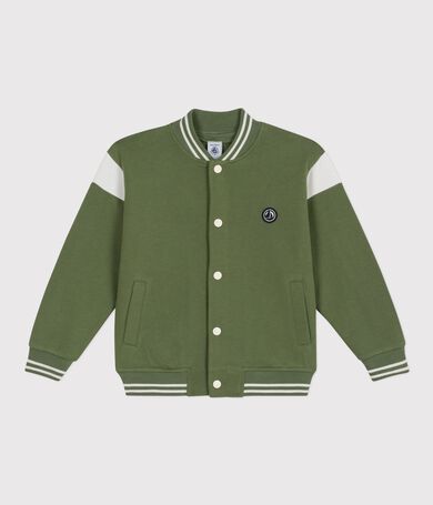 Giacca stile teddy in cotone bambino