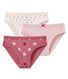 Lotto di 3 culottes per bambina