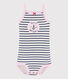 Body con spalline bebè femmina