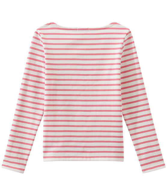 Mariniere iconica bianco MARSHMALLOW/rosa PETAL