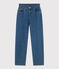 Pantaloni donna in denim dal taglio dritto blu DENIM MOYEN