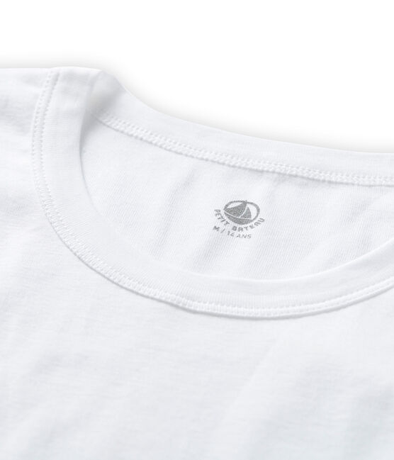 T-shirt maniche corte girocollo uomo bianco ECUME