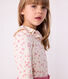 T-shirt a maniche lunghe in cotone con stampa bambina