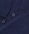 Cardigan bambino in lana e cotone blu SMOKING