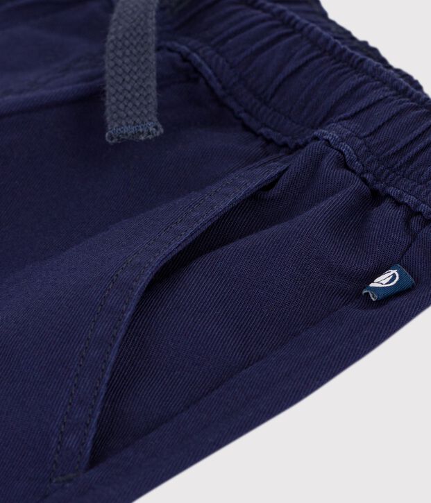 Bermuda corti in cotone tinta unita bambino SOIR