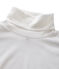 Dolcevita donna in cotone leggero bianco Lait