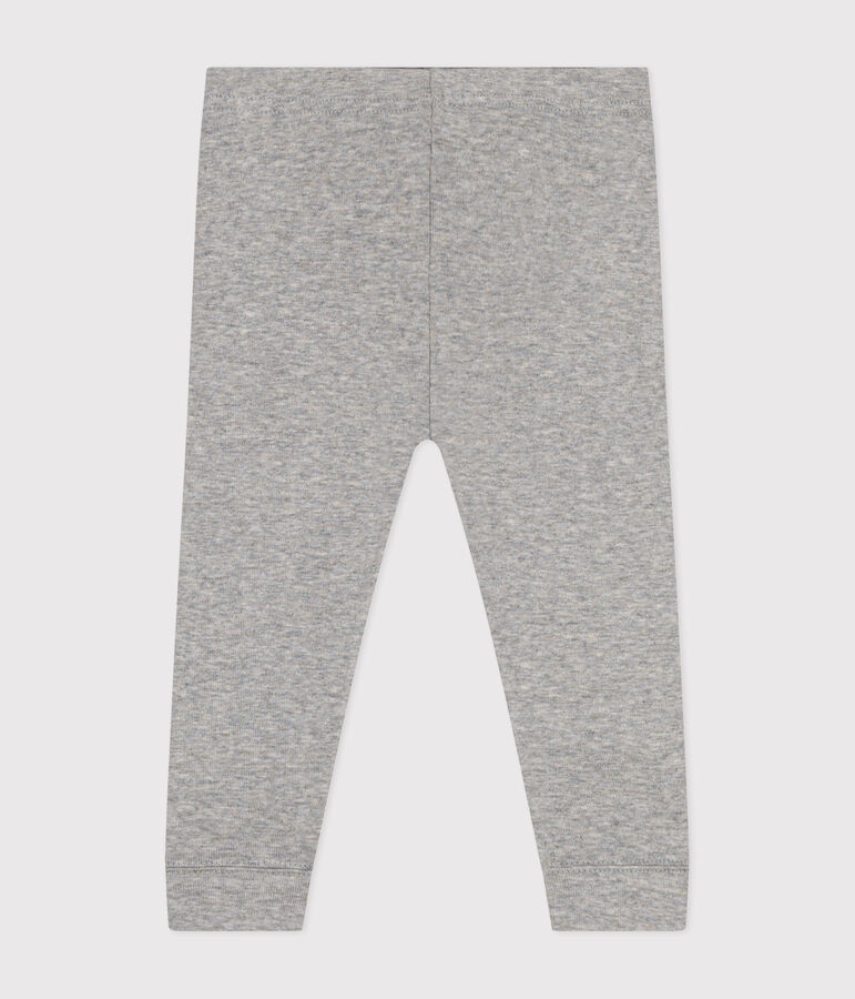Leggings in cotone per beb&egrave; grigio CHATON CHINE