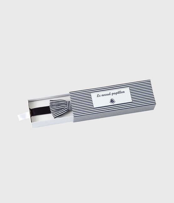 Papillon bambino blu SMOKING/beige COQUILLE