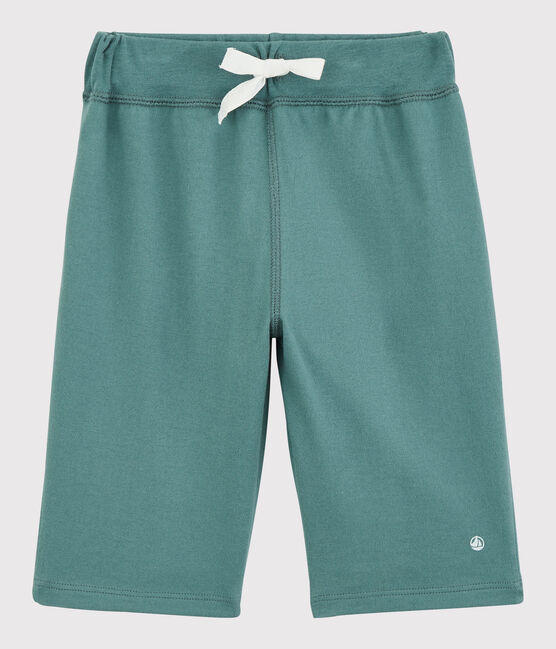 Bermuda in cotone bambino verde BRUT