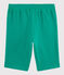 Bermuda in jersey bambino verde GAZON
