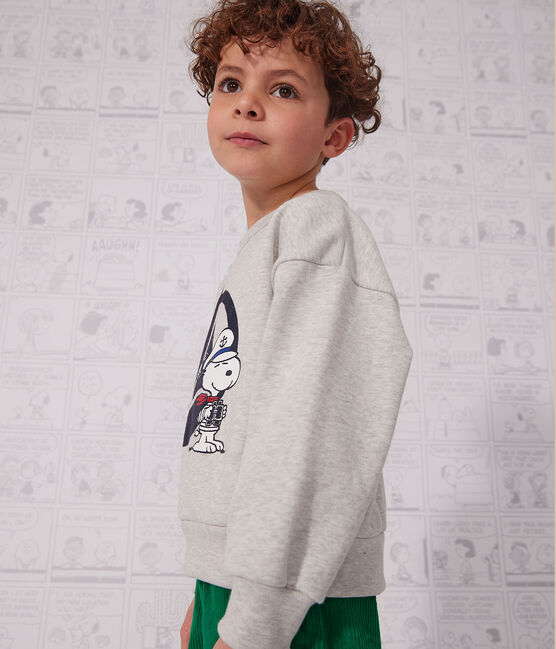 Felpa bambino unisex grigio BELUGA CHINE