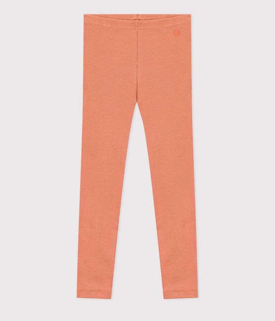 Leggings in cotone bambina  rosa SIENNA