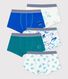 Confezione da 5 boxer animali marini bambino