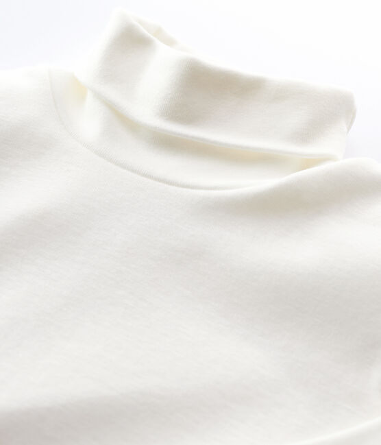 Sottogiacca in cotone bambina/bambino bianco MARSHMALLOW