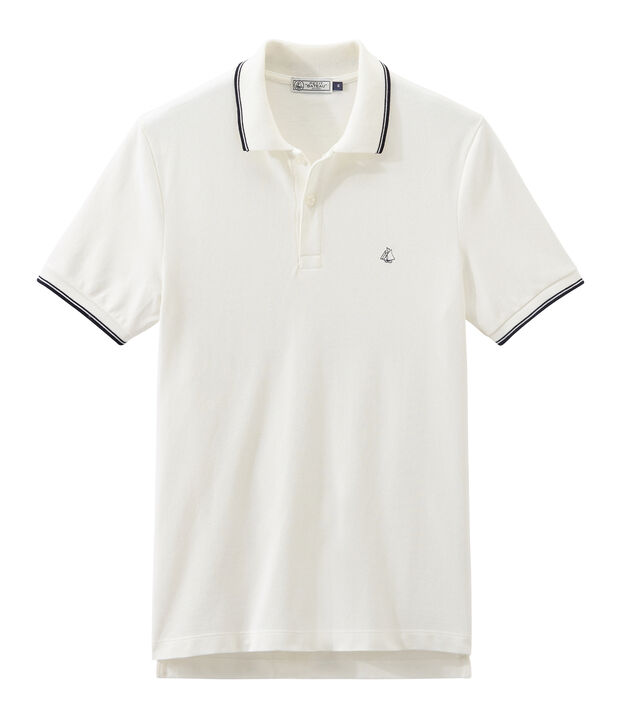 Polo maniche corte uomo bianco