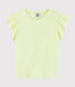 T-shirt a maniche corte in cotone bambina