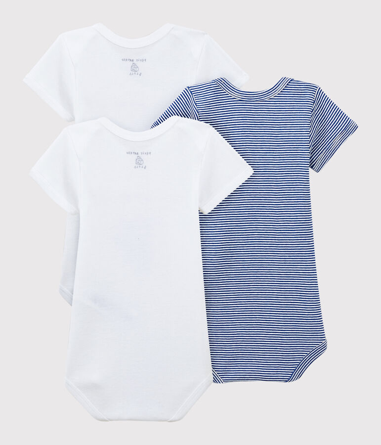 Confezione da 3 body manica corta Serge Bloch beb&egrave; multicolore