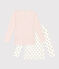 Confezione da 2 t-shirt manica lunga bambina in cotone motivo fiore variante 1