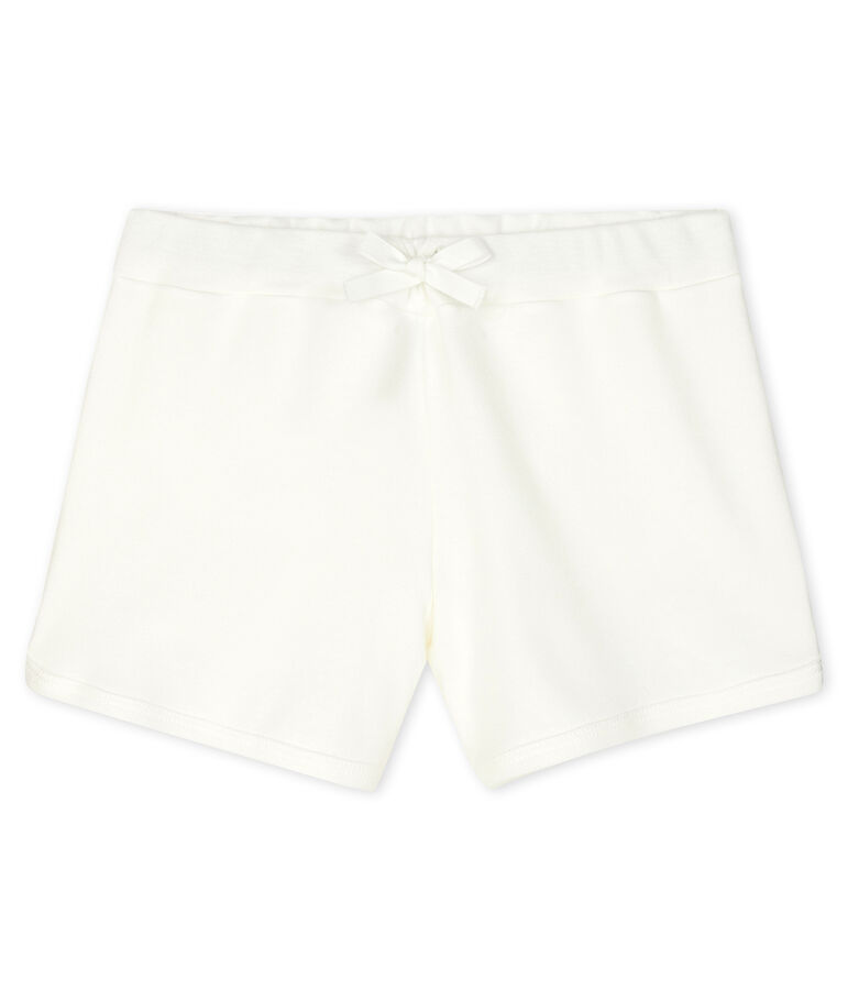Short bambina bianco MARSHMALLOW