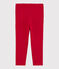 Pantalone in jersey bambina rosso TERKUIT
