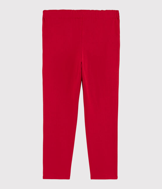 Pantalone in jersey bambina rosso TERKUIT