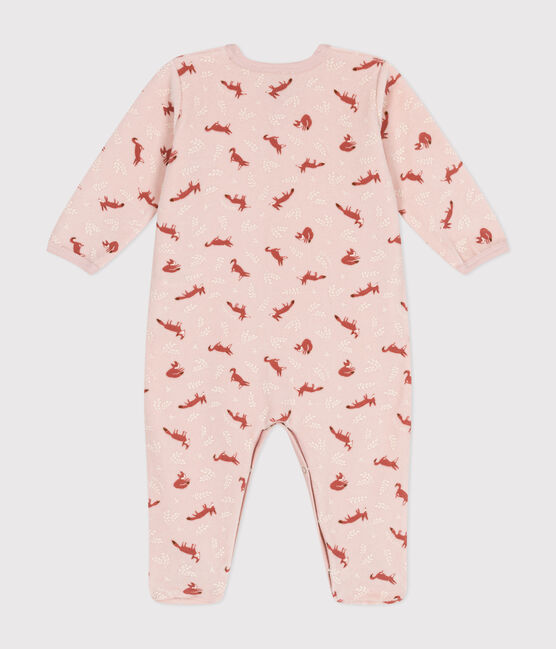 Tutina pigiama neonato in ciniglia SALINE/ AVALANCHE/ MULTICO