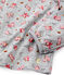 T-shirt maniche lunghe bambina grigio BELUGA/bianco MULTICO