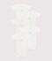Set da 5 body incrociati a maniche corte in cotone neonato variante 1