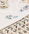 Confezione da 2 t-shirt manica lunga a fiori bambina in cotone variante 2