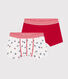 Set di 2 boxer in cotone bambino