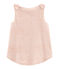 Canottiera bambina rosa PEARL/rosa COPPER