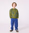 Felpa in cotone stampato bambino blu CEDAR/ OLYMPIC