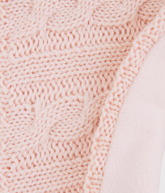 Snood bambina rosa MINOIS/ ARGENT