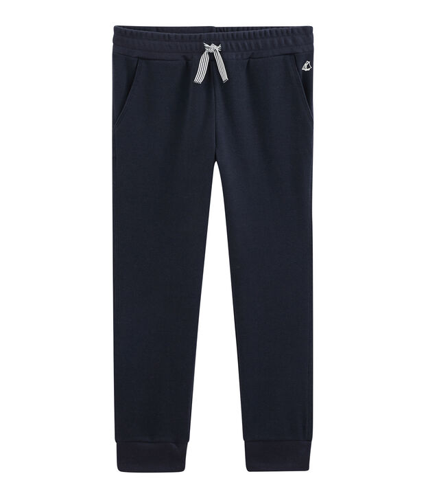 Pantalone in jersey da bambino blu