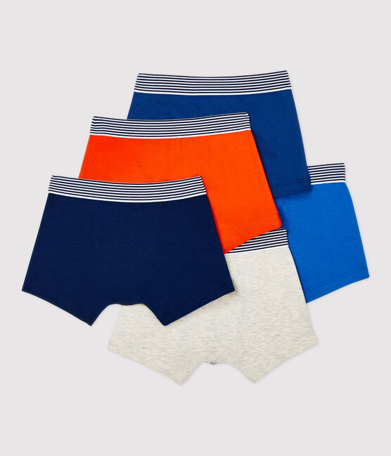 Confezione da 5 boxer bambino fantasia Parigi in cotone variante 1