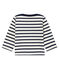Marinière iconica bebè unisex beige COQUILLE/blu SMOKING