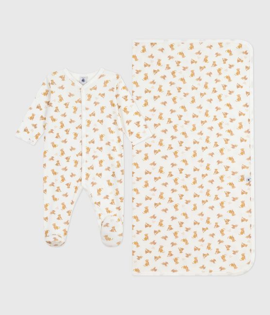Set regalo in cotone con leopardi stampati neonato variante 1